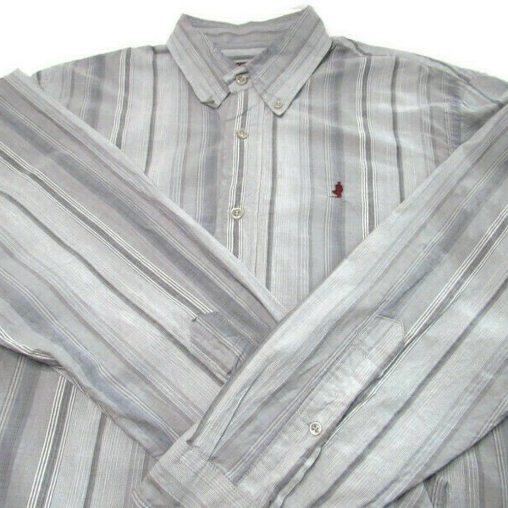 Mens Shirt  Marlboro Classics Sportswear M Striped